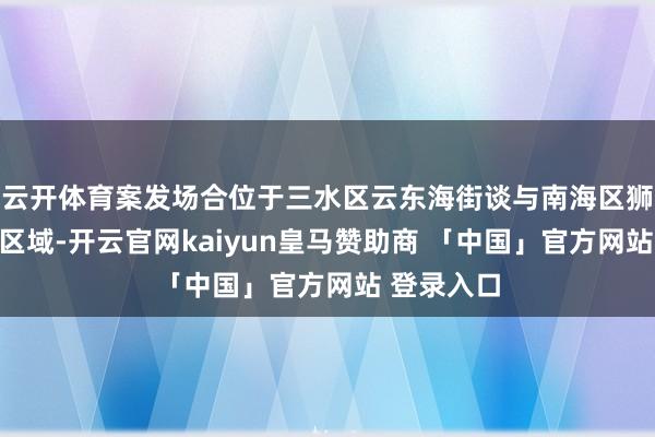 云开体育案发场合位于三水区云东海街谈与南海区狮山镇交壤区域-开云官网kaiyun皇马赞助商 「中国」官方网站 登录入口