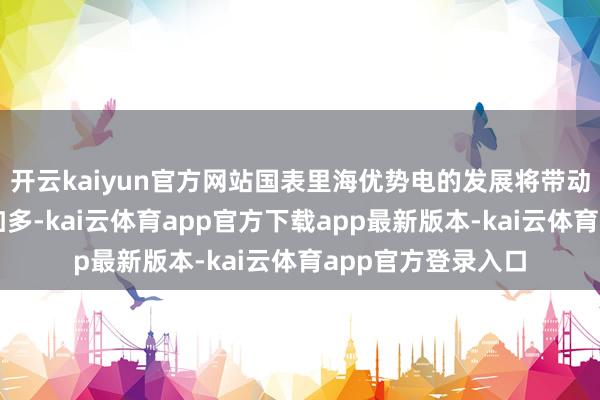 开云kaiyun官方网站国表里海优势电的发展将带动产业链出货量的加多-kai云体育app官方下载app最新版本-kai云体育app官方登录入口