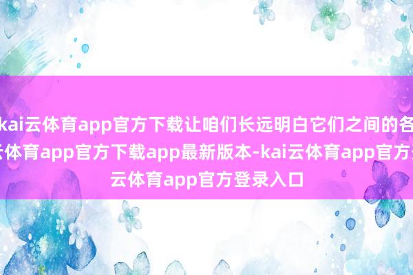 kai云体育app官方下载让咱们长远明白它们之间的各别-kai云体育app官方下载app最新版本-kai云体育app官方登录入口
